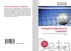Copertina di Volleyball Federation of Yugoslavia