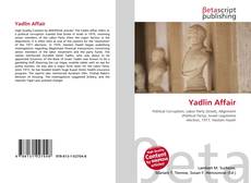 Copertina di Yadlin Affair
