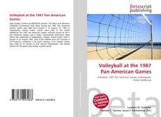 Buchcover von Volleyball at the 1987 Pan American Games