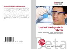 Buchcover von Synthetic Biodegradable Polymer