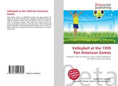 Buchcover von Volleyball at the 1999 Pan American Games