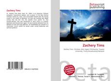 Copertina di Zachery Tims