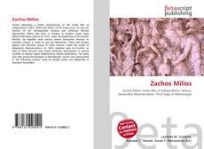 Couverture de Zachos Milios