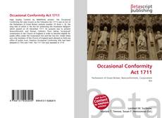 Couverture de Occasional Conformity Act 1711