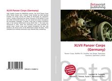 Couverture de XLVII Panzer Corps (Germany)