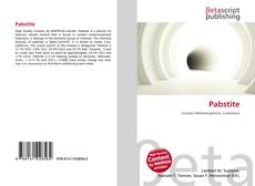 Couverture de Pabstite