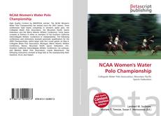 Buchcover von NCAA Women's Water Polo Championship