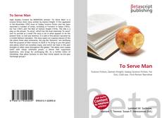 Copertina di To Serve Man
