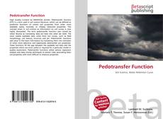 Copertina di Pedotransfer Function