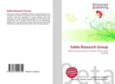 Copertina di Sable Research Group