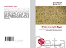 Copertina di Uhrenmuseum Beyer