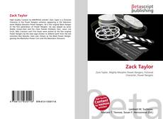 Copertina di Zack Taylor