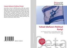 Buchcover von Yahad (Defunct Political Party)