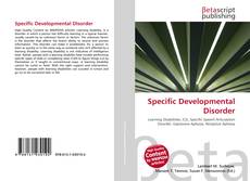 Buchcover von Specific Developmental Disorder