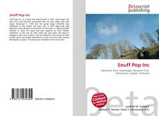 Buchcover von Snuff Pop Inc