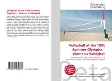 Copertina di Volleyball at the 1996 Summer Olympics – Women's Volleyball