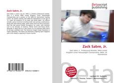 Buchcover von Zack Sabre, Jr.