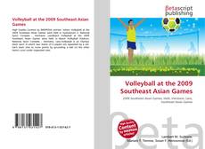 Copertina di Volleyball at the 2009 Southeast Asian Games