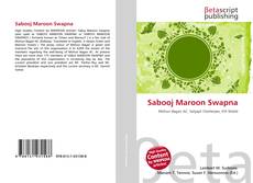 Copertina di Sabooj Maroon Swapna