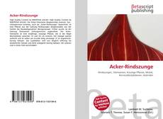 Buchcover von Acker-Rindszunge