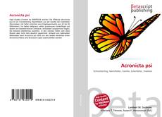 Couverture de Acronicta psi