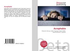 Buchcover von Acrophobie