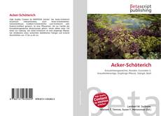 Buchcover von Acker-Schöterich