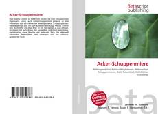 Buchcover von Acker-Schuppenmiere