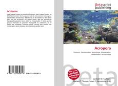 Copertina di Acropora