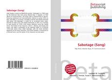 Copertina di Sabotage (Song)