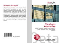 Copertina di Phosphorus Sesquisulfide