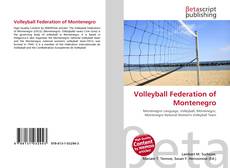 Copertina di Volleyball Federation of Montenegro