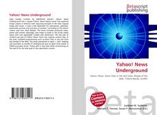 Couverture de Yahoo! News Underground