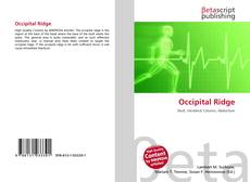 Copertina di Occipital Ridge