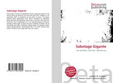 Copertina di Sabotage Gigante