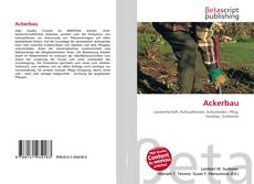 Buchcover von Ackerbau