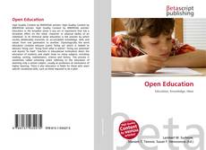 Couverture de Open Education
