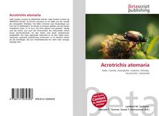 Buchcover von Acrotrichis atomaria
