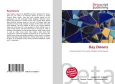 Copertina di Ray Downs