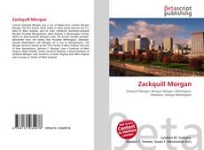 Couverture de Zackquill Morgan