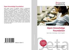 Copertina di Open Knowledge Foundation