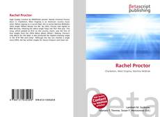 Couverture de Rachel Proctor
