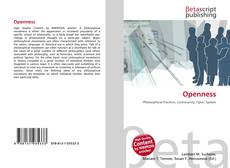Copertina di Openness