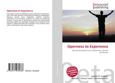 Copertina di Openness to Experience