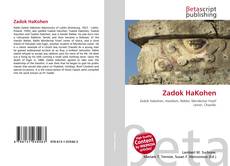 Couverture de Zadok HaKohen