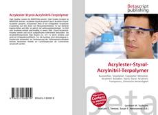 Buchcover von Acrylester-Styrol-Acrylnitril-Terpolymer