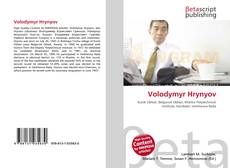 Capa do livro de Volodymyr Hrynyov 