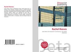 Buchcover von Rachel Reeves