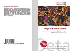 Buchcover von Acryllium vulturinum