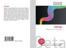 Copertina di Sabrage